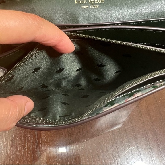 KATE SPADE NEW YORK DANA WALLET ON A STRING. Floral aphrodite nwt - Picture 9 of 16